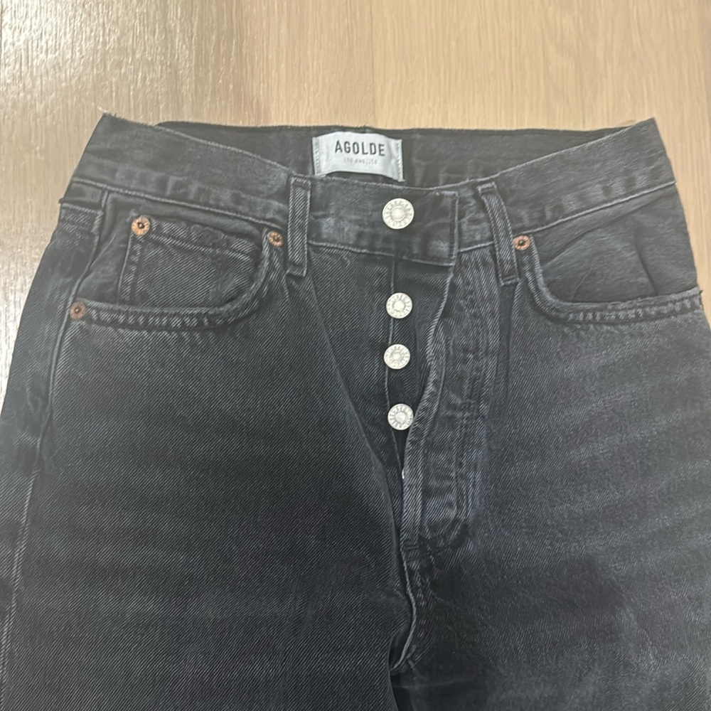 Agolde black jeans